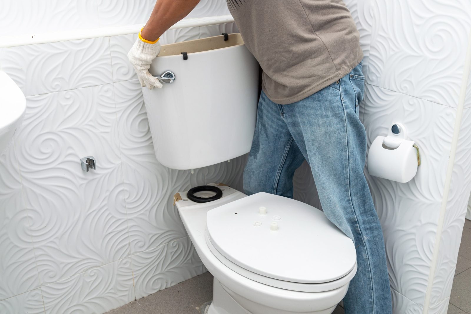 toilet installation plumber greenville sc